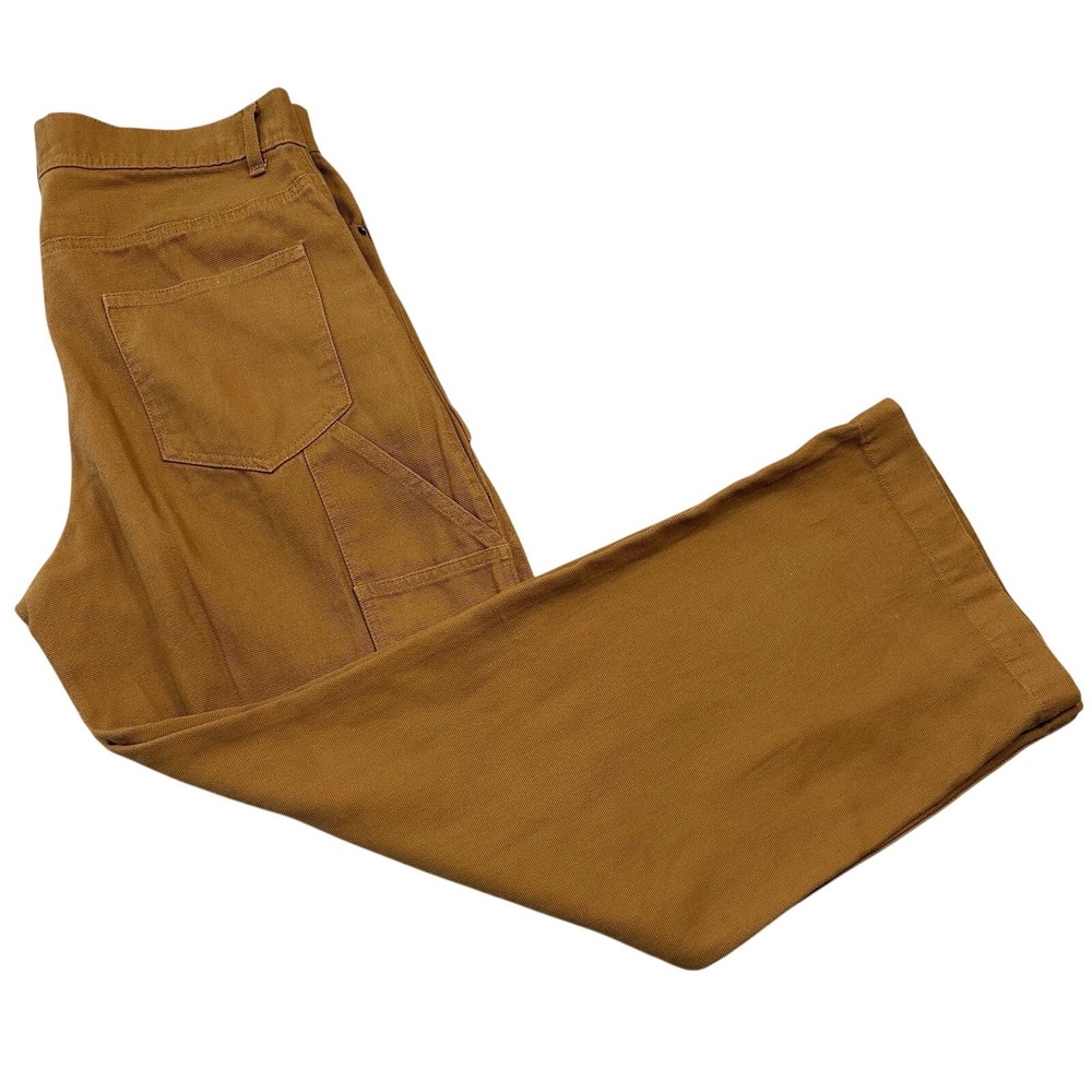 No Boundaries Carpenter Pants Mens 32x31 Brown Excellent Double Knee Wide Leg